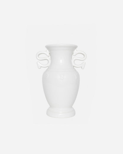 S HANDLE CERAMIC VASE