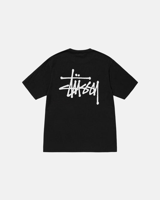 T-shirt basique teint en pigments 