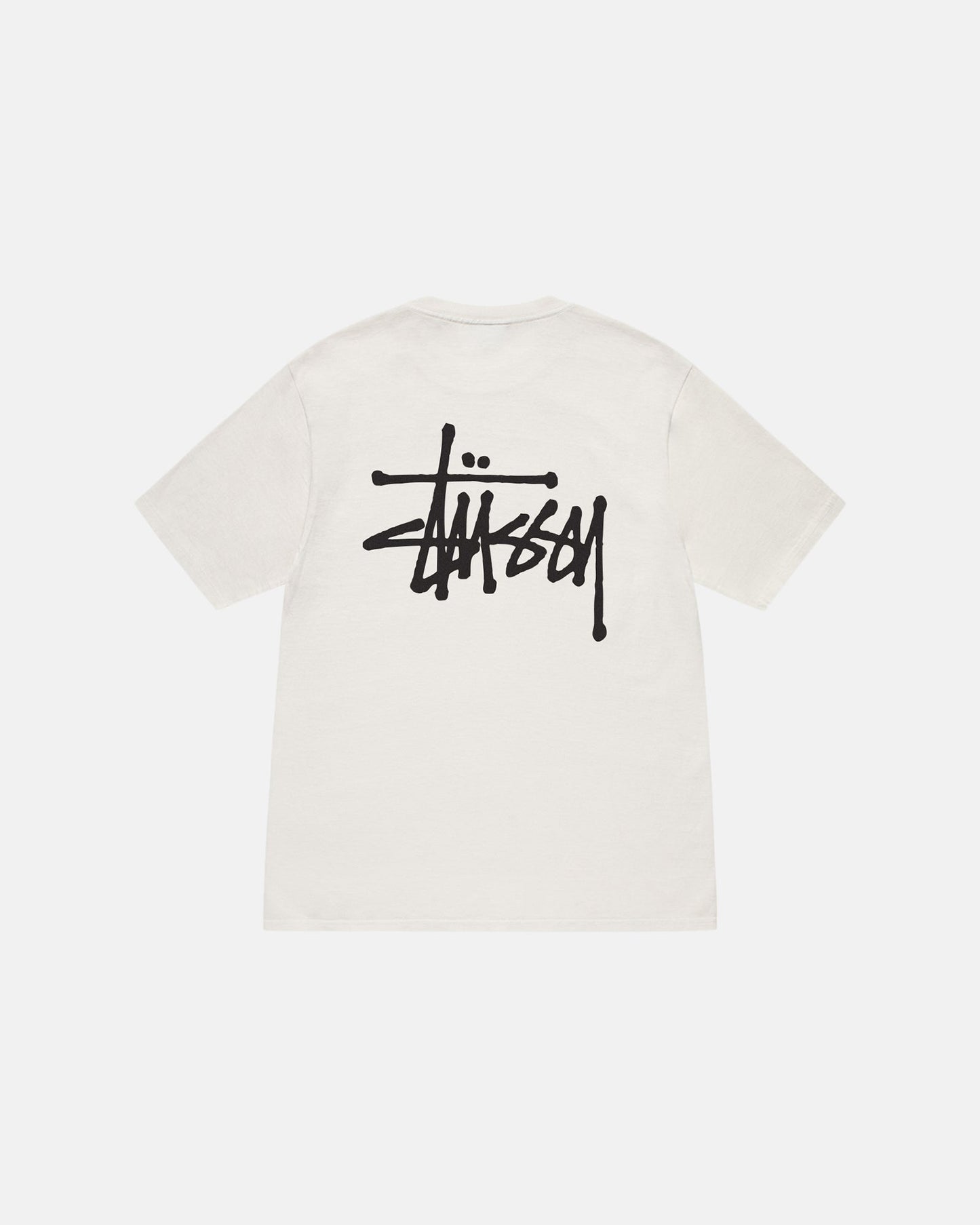 T-shirt basique teint en pigments 