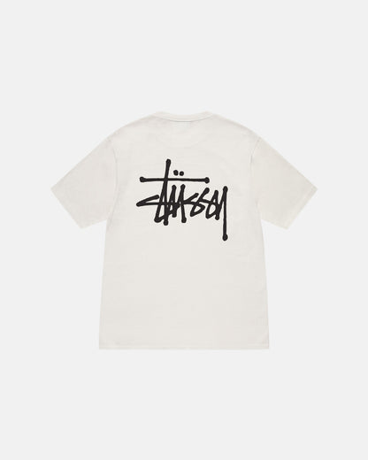T-shirt basique teint en pigments 