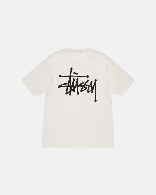 T-shirt basique teint en pigments 