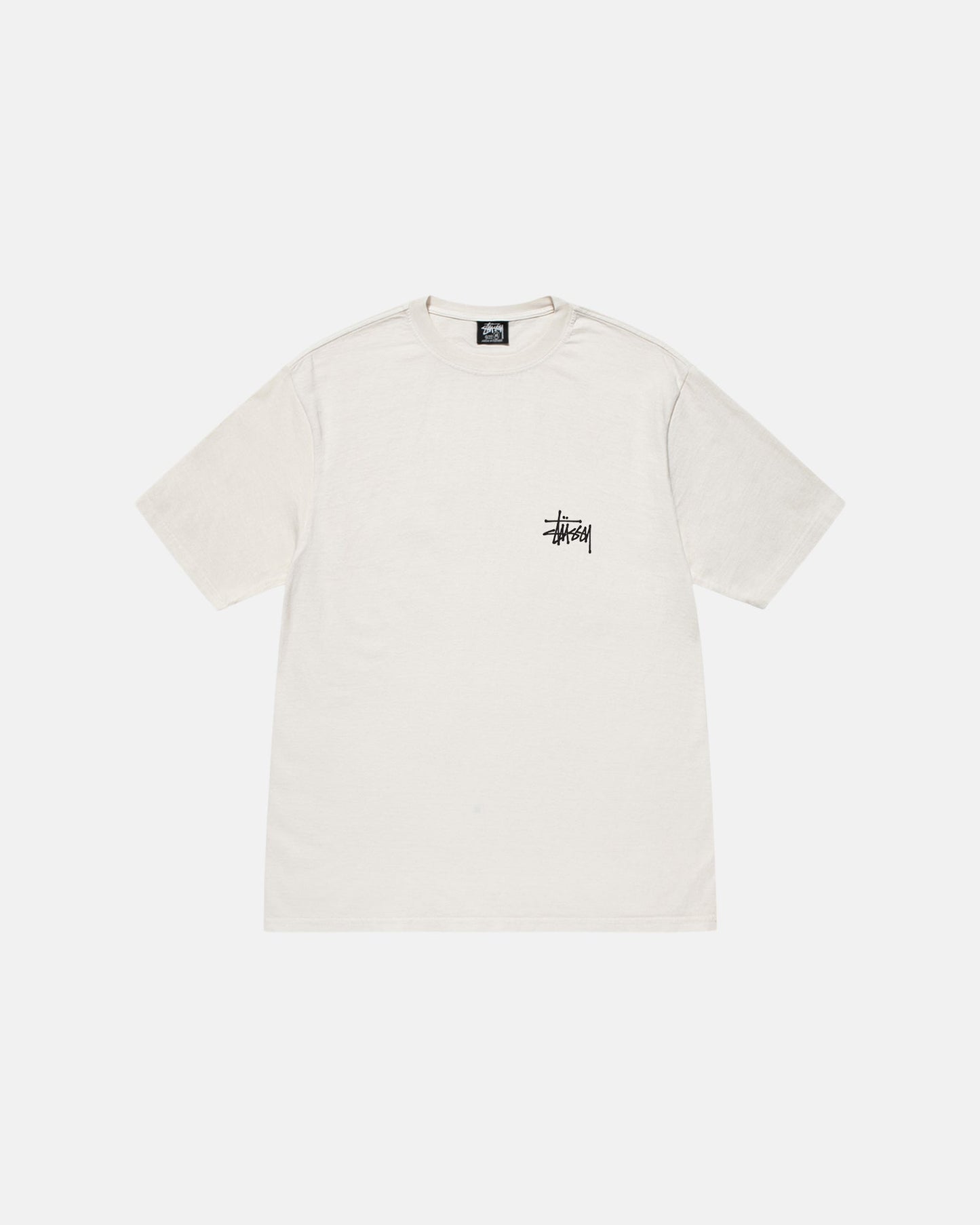 T-shirt basique teint en pigments 
