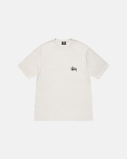 T-shirt basique teint en pigments 