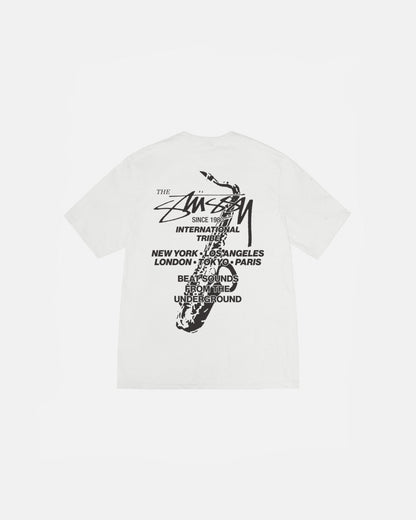 T-shirt BEAT SOUNDS teint en pigments 