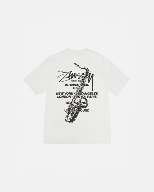 T-shirt BEAT SOUNDS teint en pigments 