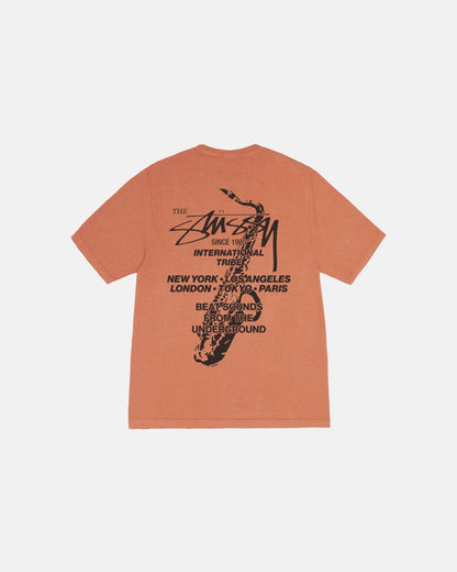 T-shirt BEAT SOUNDS teint en pigments 