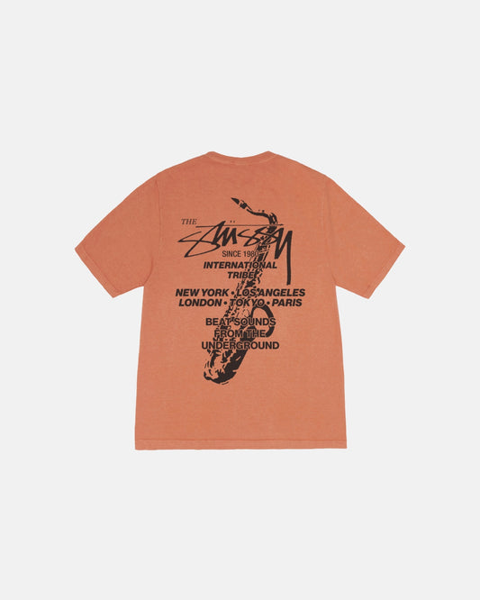 T-shirt BEAT SOUNDS teint en pigments 