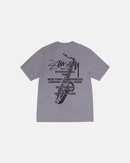 T-shirt BEAT SOUNDS teint en pigments 