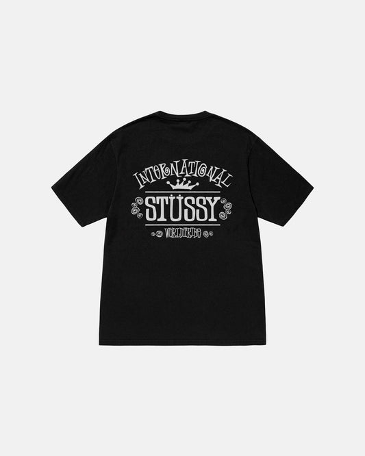 T-shirt teint en pigments dans le monde entier 