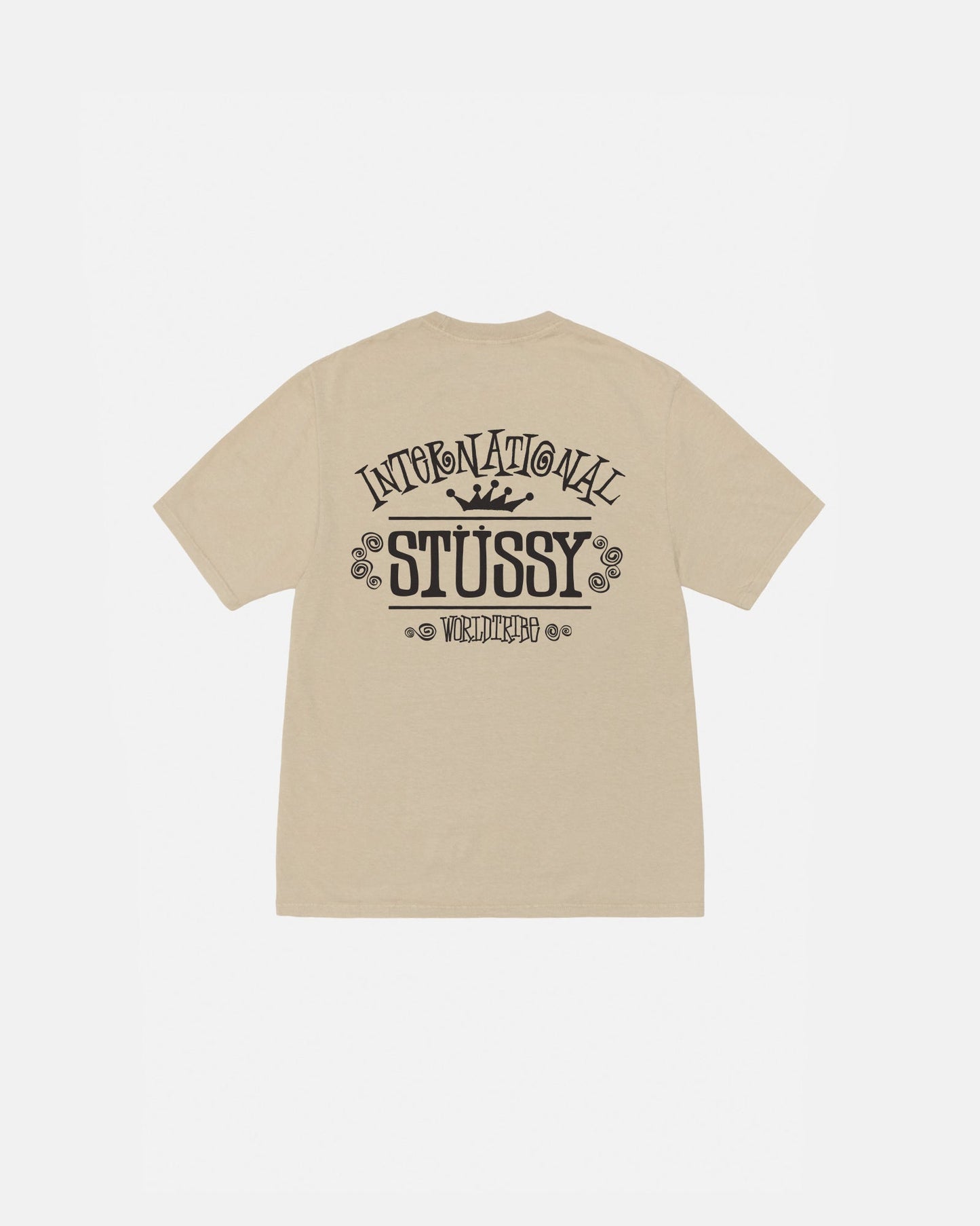 T-shirt teint en pigments dans le monde entier 