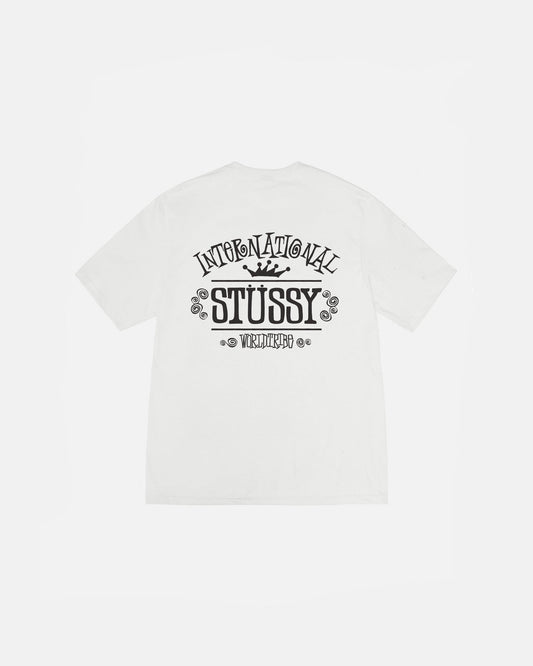 T-shirt teint en pigments dans le monde entier 