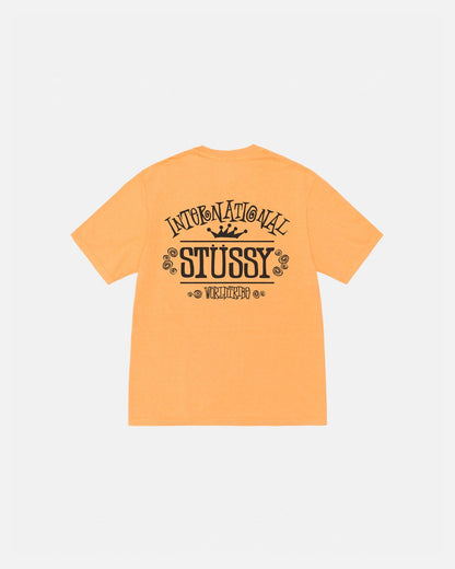 T-shirt teint en pigments dans le monde entier 