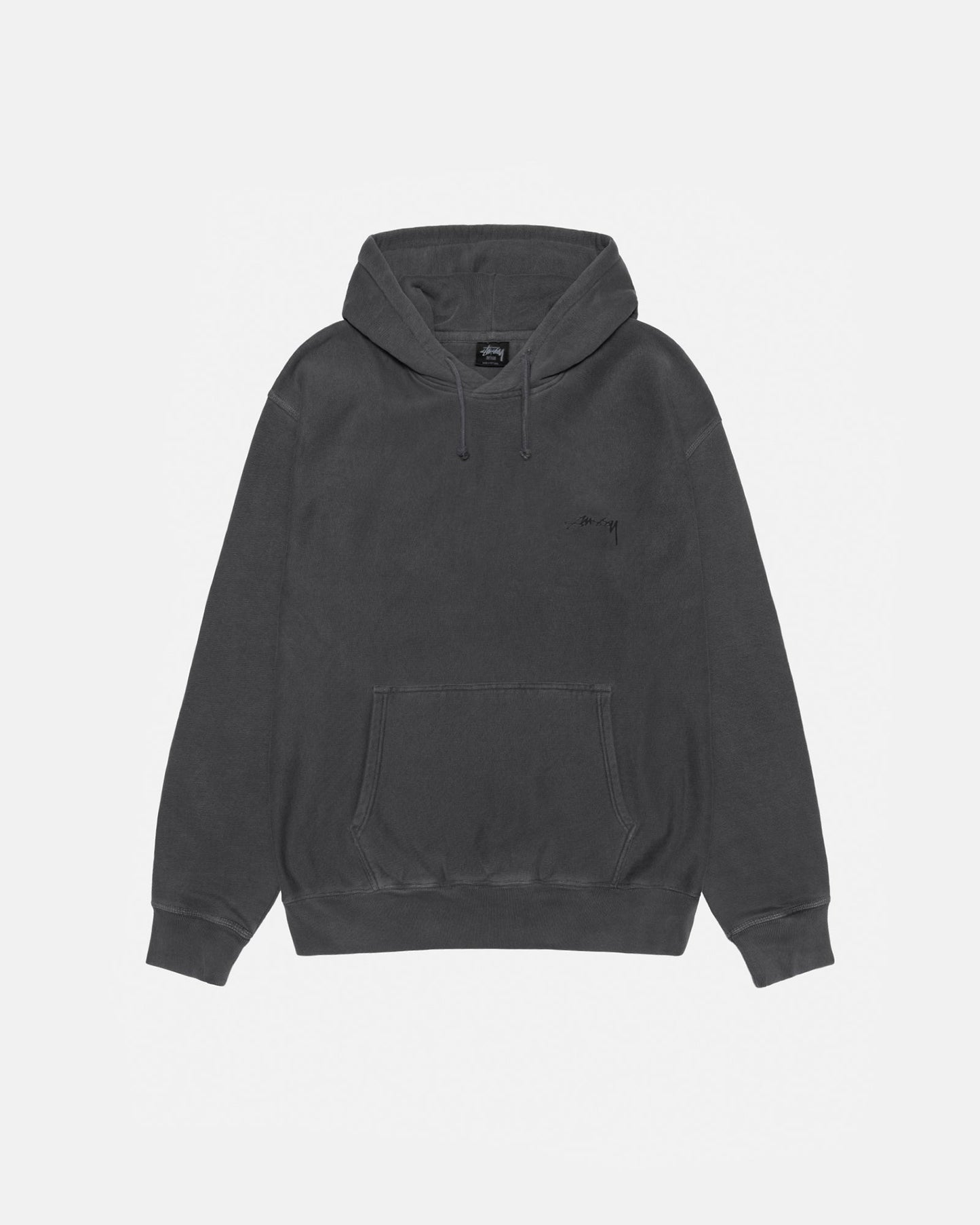 SMOOTH STOCK HOODIE PIGMENT DYED