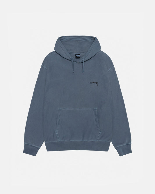 SMOOTH STOCK HOODIE PIGMENT DYED