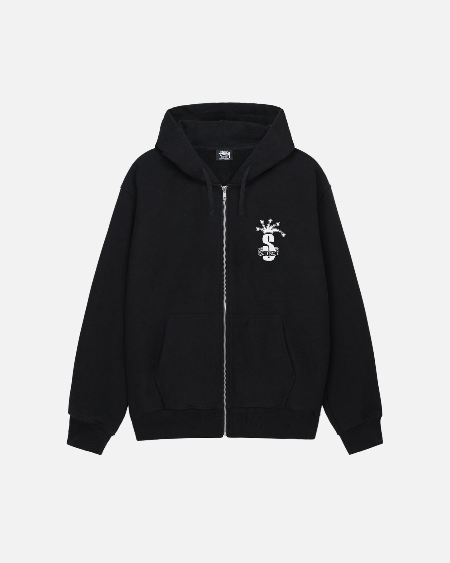 Sweat à capuche zippé Crown Band 