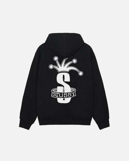 Sweat à capuche zippé Crown Band 