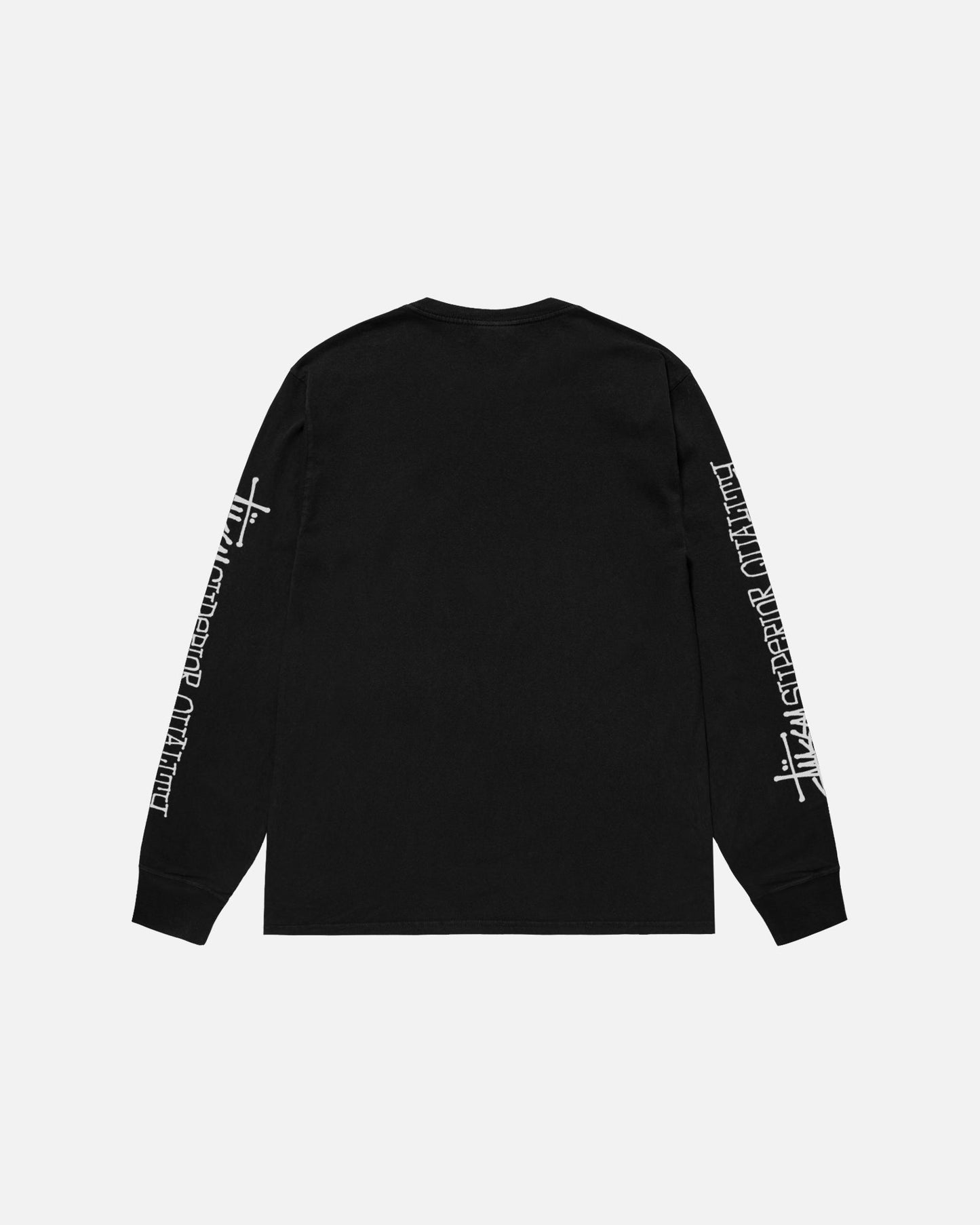 Hochwertiges, pigmentgefärbtes Langarm-T-Shirt 