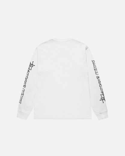 Hochwertiges, pigmentgefärbtes Langarm-T-Shirt 