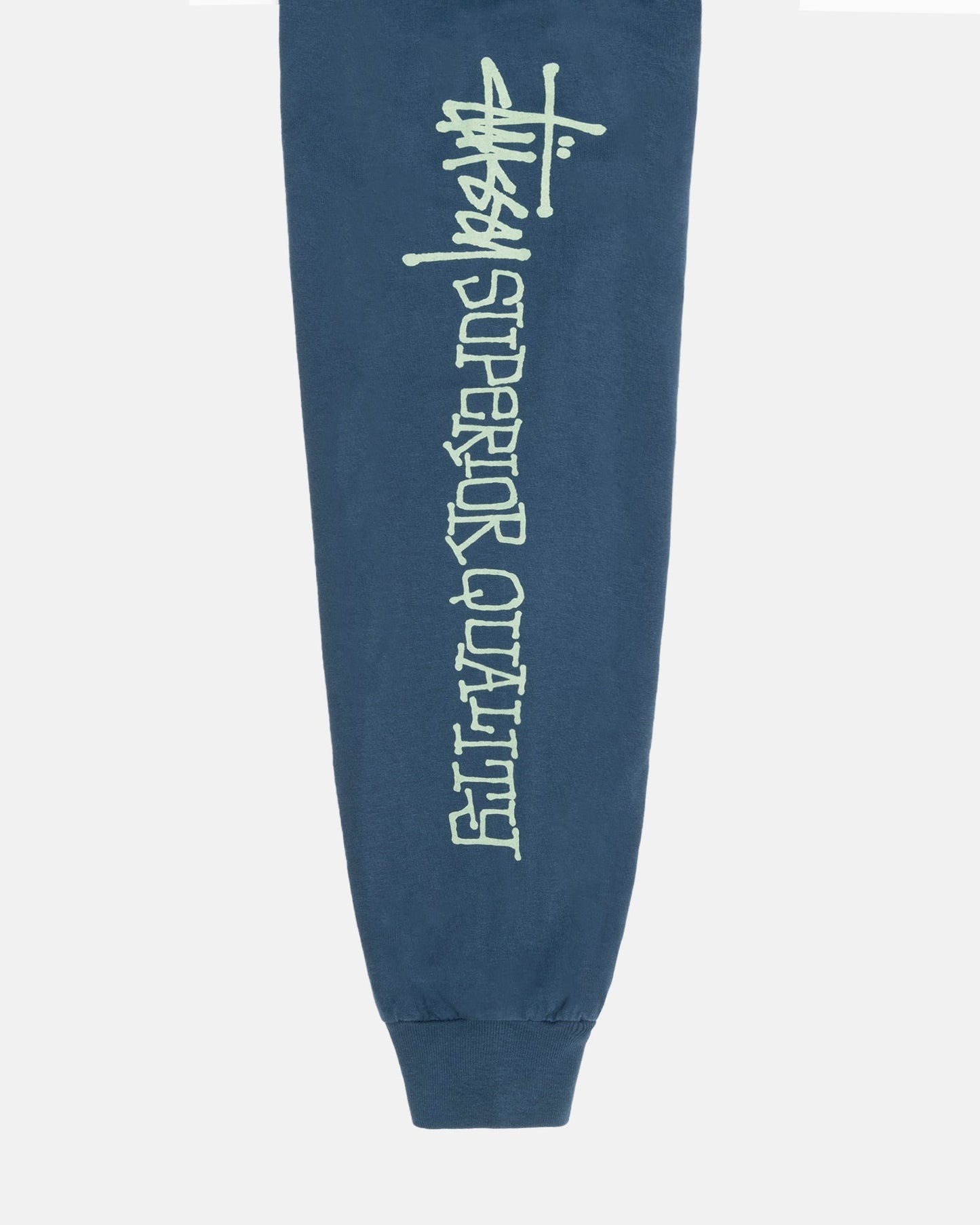 Hochwertiges, pigmentgefärbtes Langarm-T-Shirt 