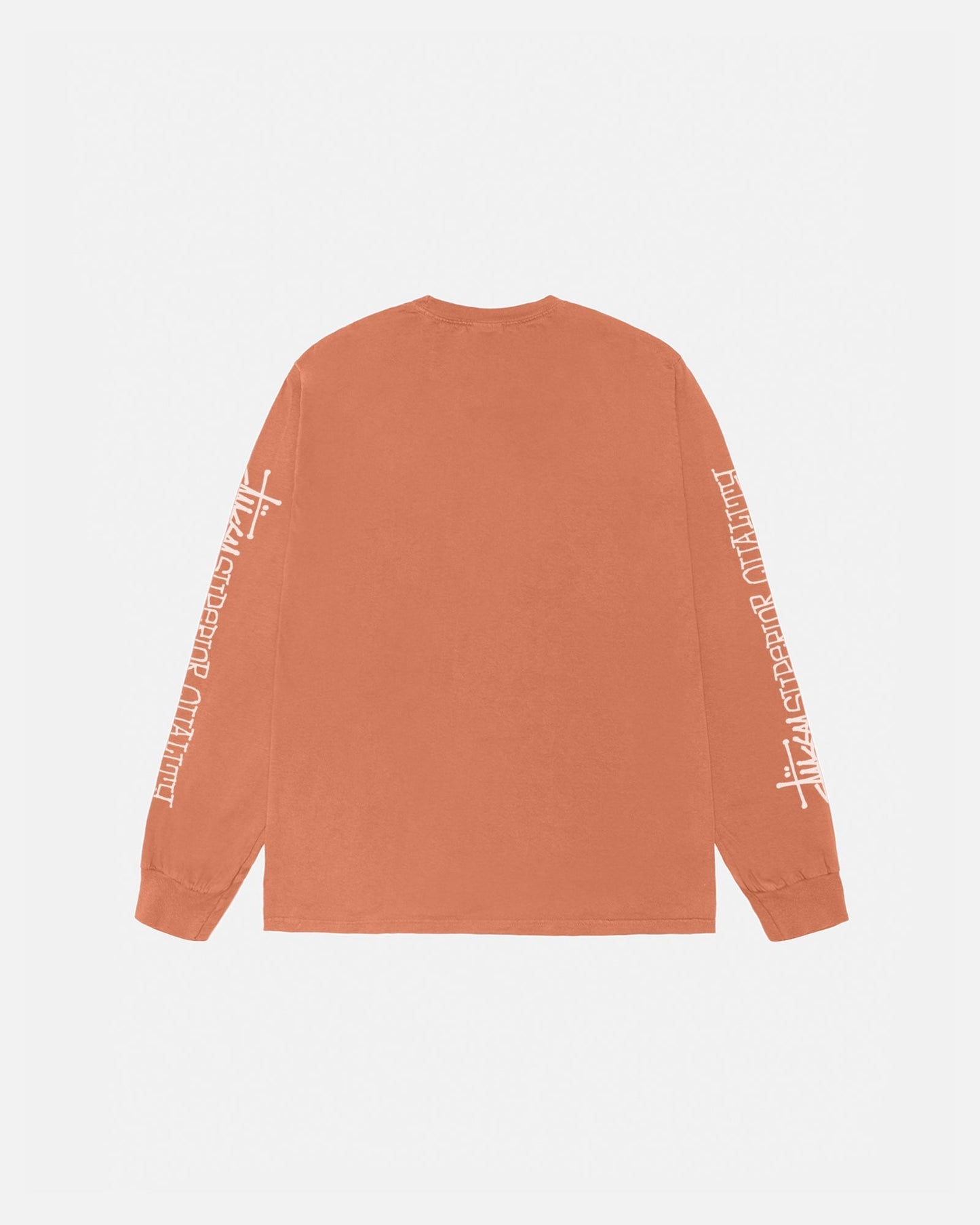 Hochwertiges, pigmentgefärbtes Langarm-T-Shirt 