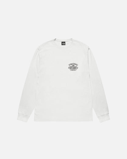 T-shirt manches longues teint en pigments dans le monde entier 