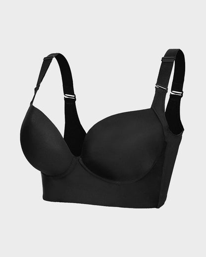 Soutien-gorge push-up à armatures lissant le dos