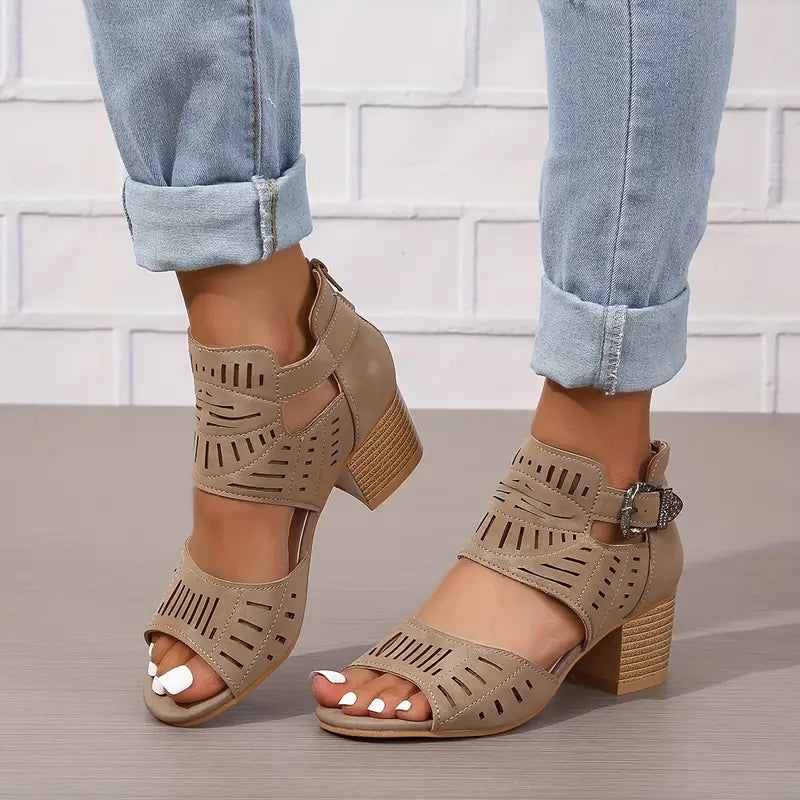 🔥Promotion du dernier jour -50 % de réduction - Nouvelles chaussures orthopédiques à talons hauts en cuir pour femmes 2024 