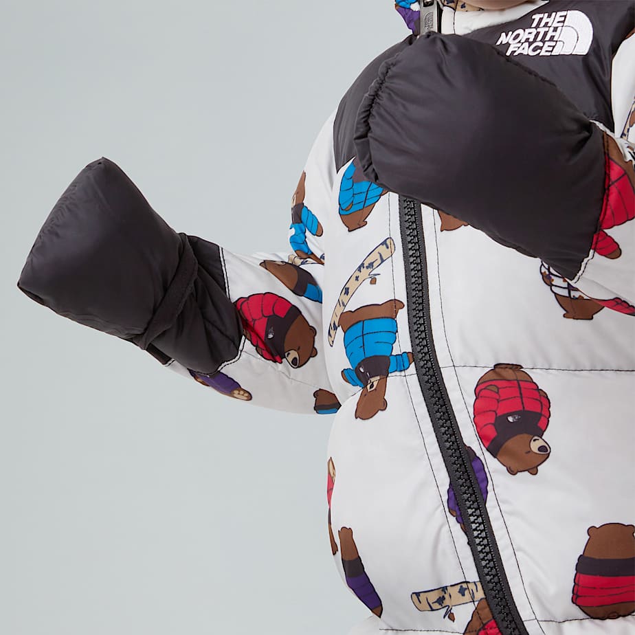 Baby 1996 Retro Nuptse Printed One-Piece