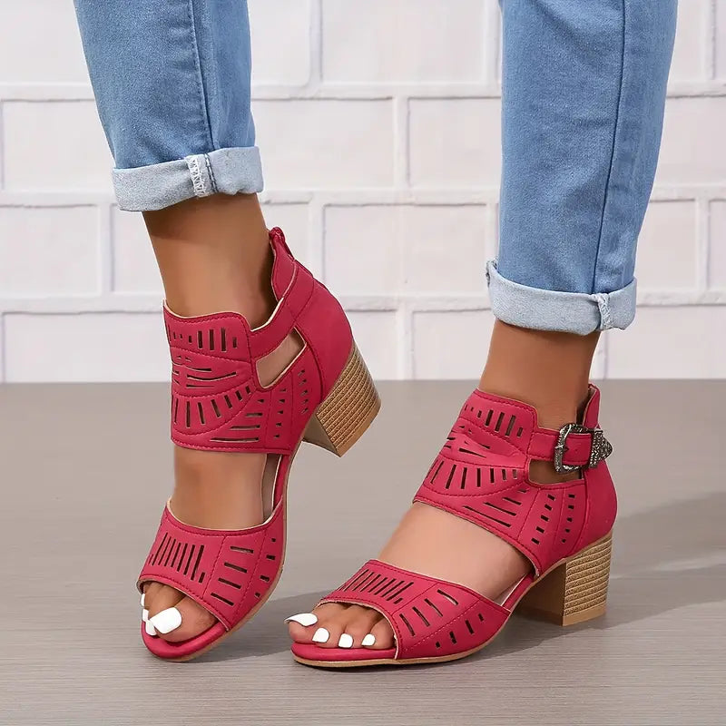 🔥Promotion du dernier jour -50 % de réduction - Nouvelles chaussures orthopédiques à talons hauts en cuir pour femmes 2024 
