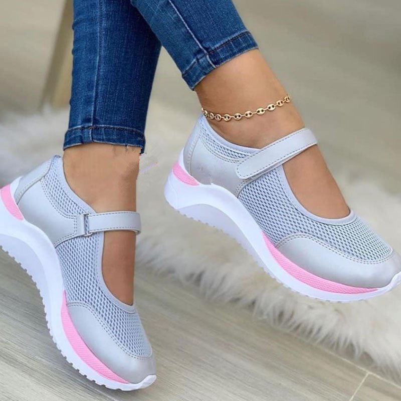 NUR HEUTE 50 % RABATT – Freizeit-Sneakers aus Mesh für Damen 2023 – Kaufen Sie 2 und erhalten Sie den Versand kostenlos 