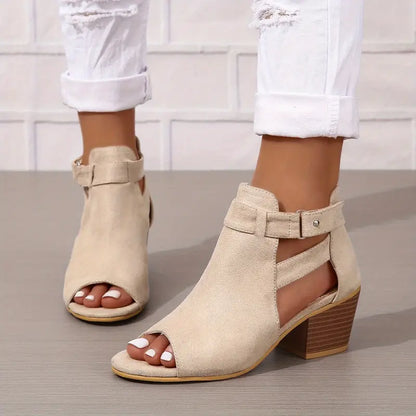 🔥Promotion du dernier jour -50 % de réduction - Nouvelles chaussures orthopédiques à talons hauts en cuir pour femmes 2024 
