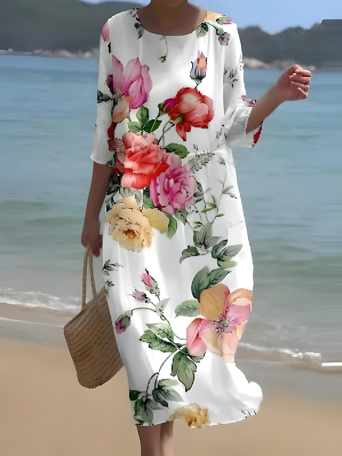 ChickleidTM – Verzaubertes Gartenblumenkleid 