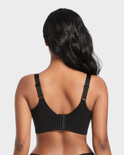 Soutien-gorge push-up plongeant lissant le dos 