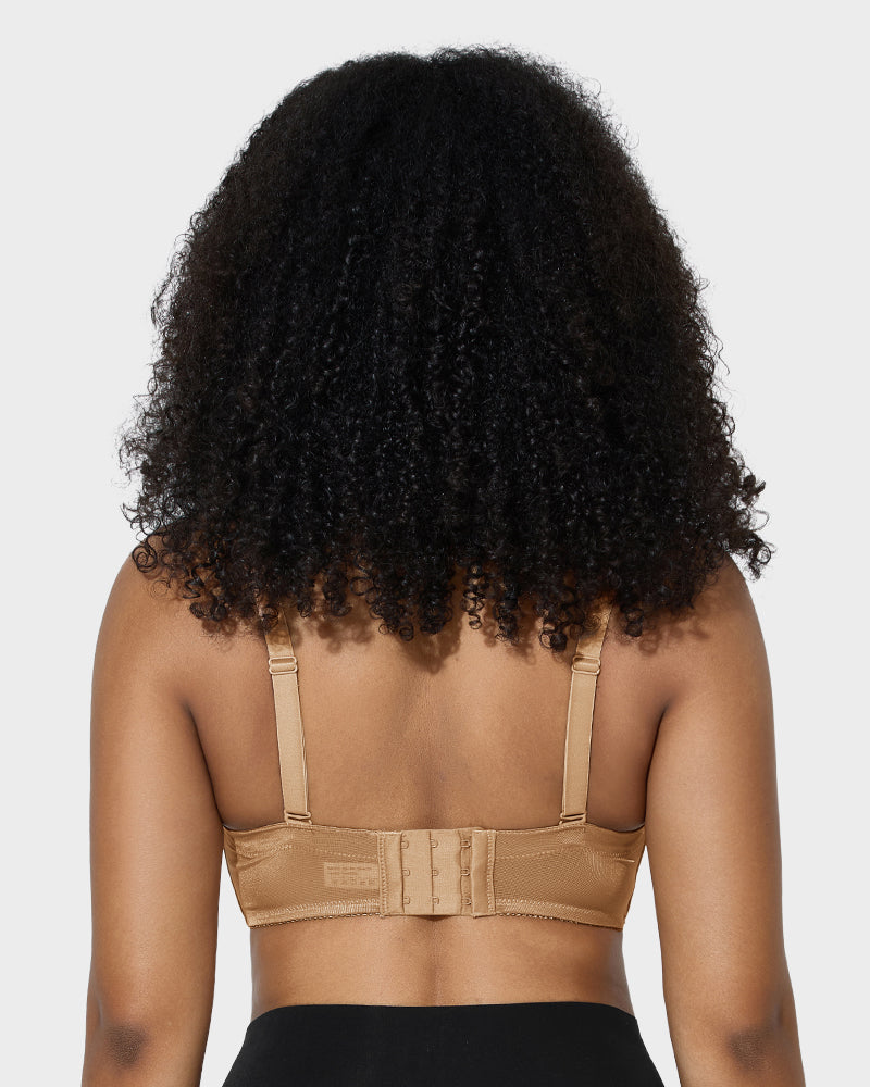 Soutien-gorge push-up confort non doublé avec bretelles amovibles 