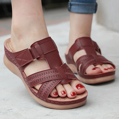 🔥Dernier jour -60 % de réduction🔥 - Sandale vintage confortable à bout ouvert de qualité supérieure 