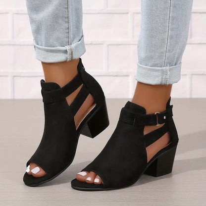 🔥Promotion du dernier jour -50 % de réduction - Nouvelles chaussures orthopédiques à talons hauts en cuir pour femmes 2024 