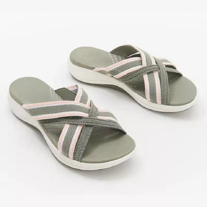 CHAUSSONS CONFORTABLES ET RESPIRANTS POUR FEMMES 