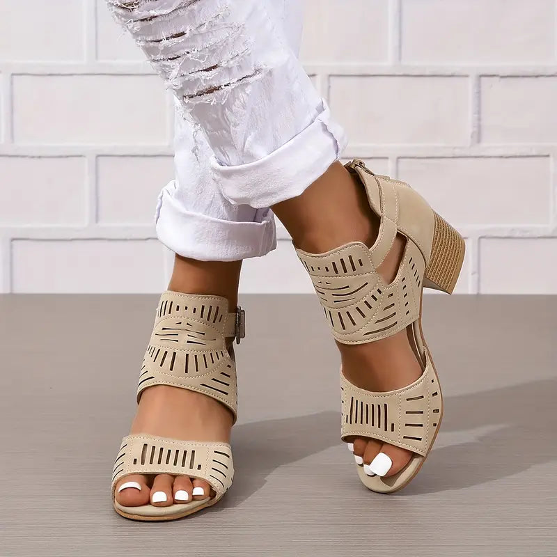 🔥Promotion du dernier jour -50 % de réduction - Nouvelles chaussures orthopédiques à talons hauts en cuir pour femmes 2024 