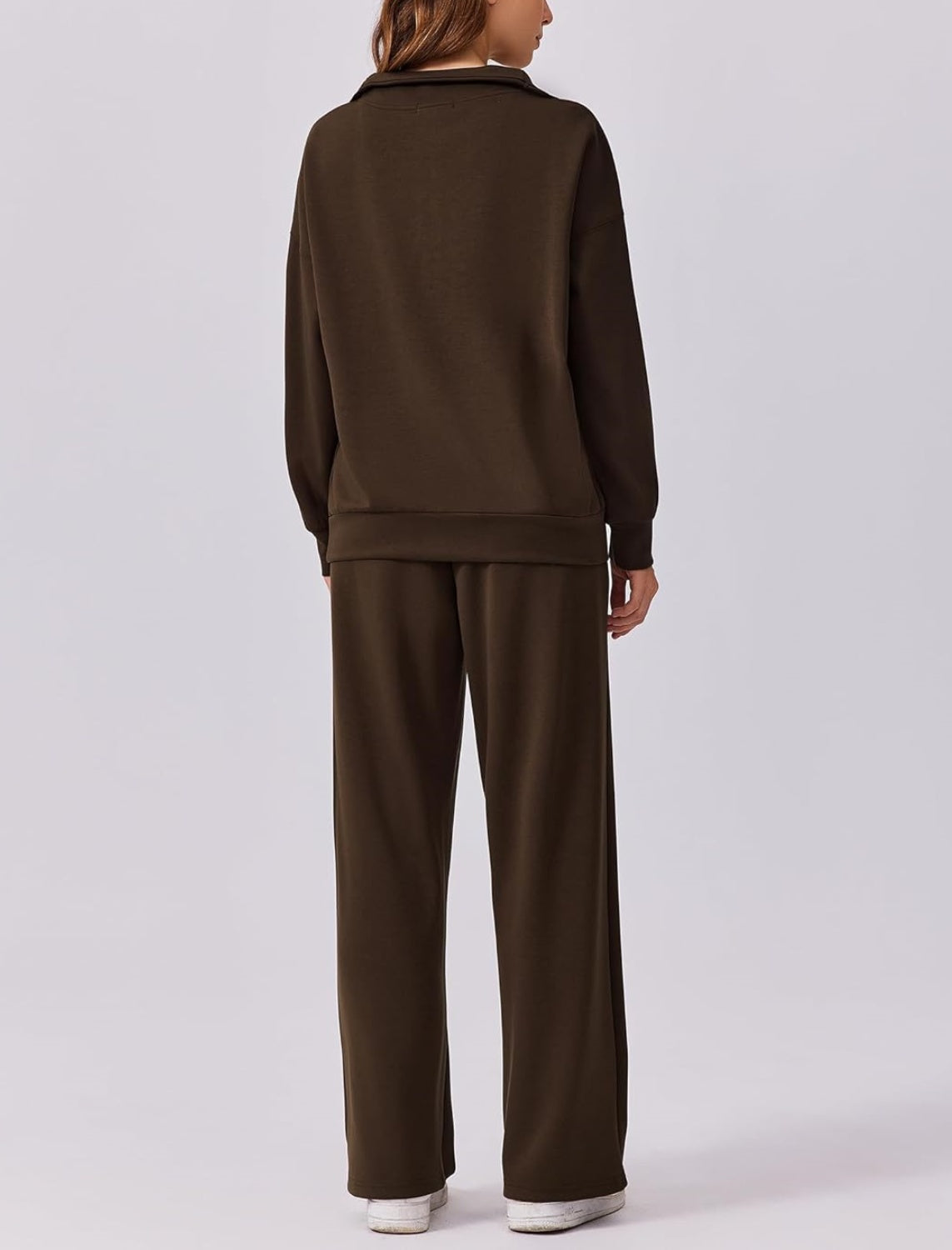 Ensemble deux pièces sweat-shirt oversize et pantalon large pour femme (2 pièces achetées, livraison gratuite) 