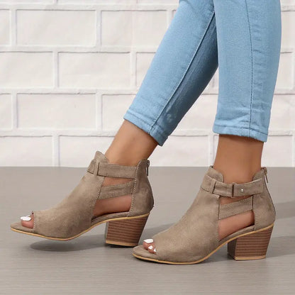 🔥Promotion du dernier jour -50 % de réduction - Nouvelles chaussures orthopédiques à talons hauts en cuir pour femmes 2024 