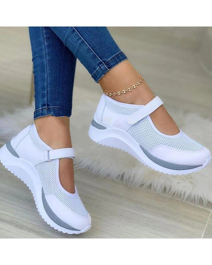 NUR HEUTE 50 % RABATT – Freizeit-Sneakers aus Mesh für Damen 2023 – Kaufen Sie 2 und erhalten Sie den Versand kostenlos 