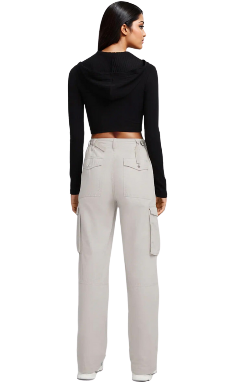 Pantalon cargo ajustable 