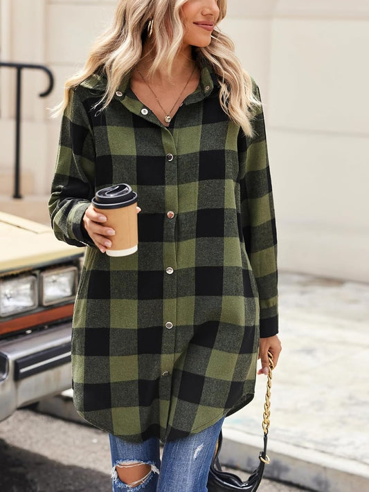Women's Flannel Plaid Button Down Shirts (Buy 2 Free Shipping)