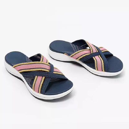 CHAUSSONS CONFORTABLES ET RESPIRANTS POUR FEMMES 