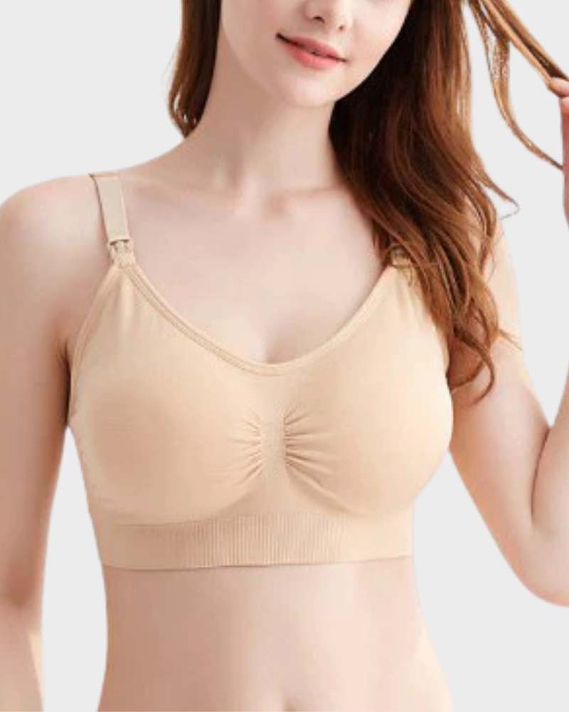 Soutien-gorge d'allaitement amovible à couverture complète confortable
