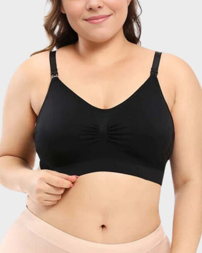 Soutien-gorge d'allaitement amovible à couverture complète confortable