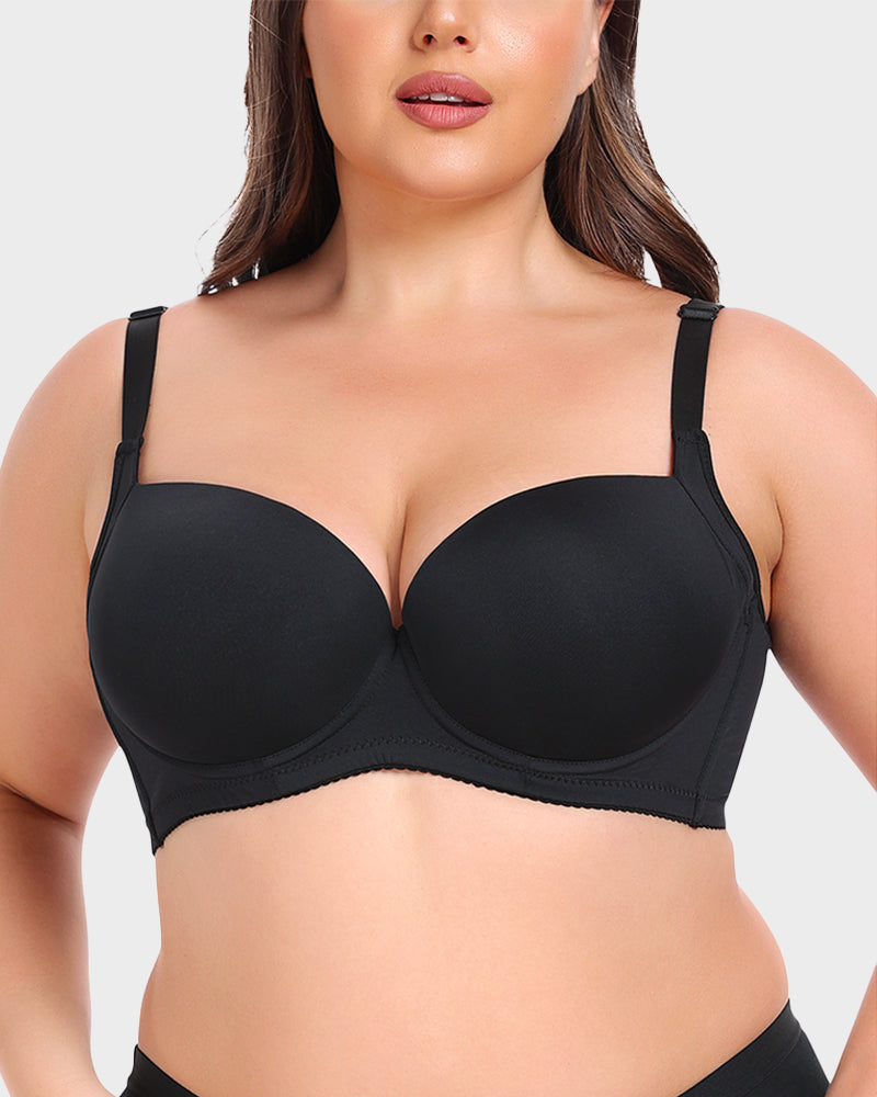 Soutien-gorge push-up confortable et lissant 