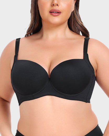 Soutien-gorge push-up confortable et lissant 