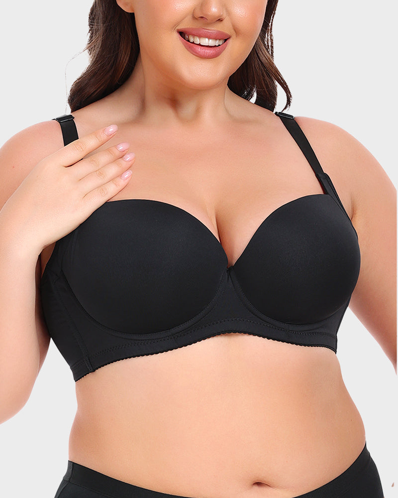 Soutien-gorge push-up confortable et lissant 