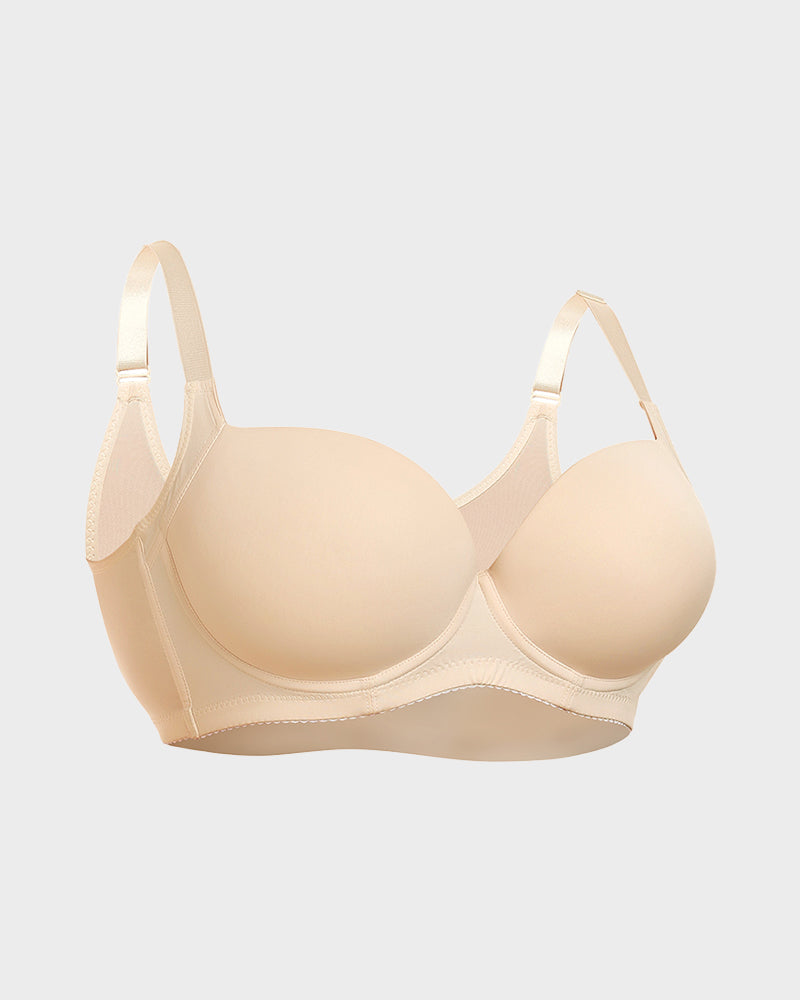 Soutien-gorge push-up confortable et lissant 